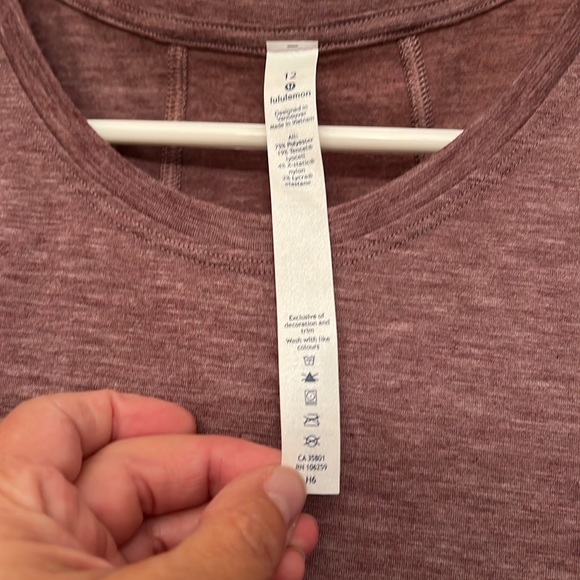 Lululemon Box it out tank - size 12 - Picture 5 of 7